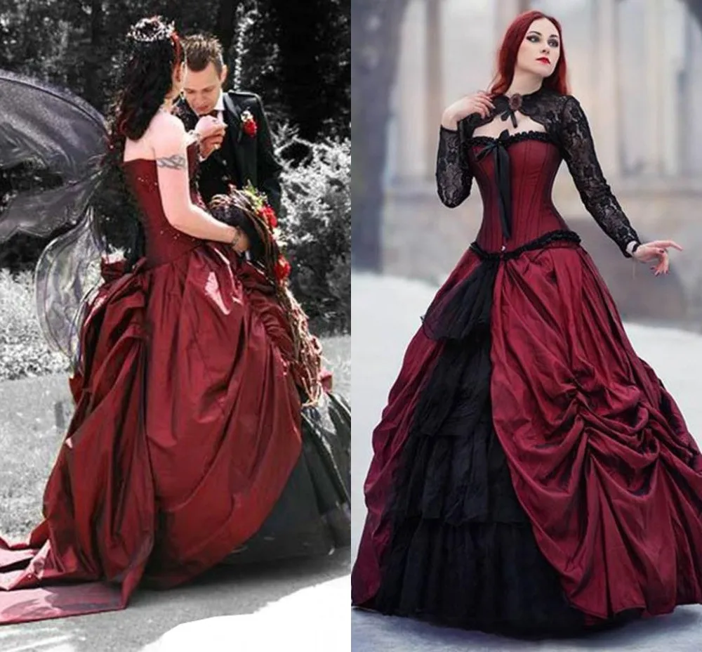 gothic wedding dresses